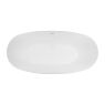 Oltens Ebba freistehende Wanne 170x80 cm oval Acryl weiß 12012000 zdj.7