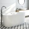 Oltens Inga free-standing bath 170x80 cm oval Acryl white 12004000 zdj.3