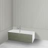 Oltens BordMag bath panel set, 170 x 75 cm, white, 19015000 zdj.11
