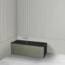 Oltens BordMag bath panel set, 170x70 cm, black, 19014300 zdj.8