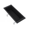 Oltens Langfoss rectangular bath 150x70 cm acrylic matte black 10002300 zdj.4