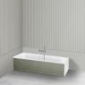 Oltens BordMag Badewannenverkleidungsset 180 x 80 cm, weiß, 19016000 zdj.10