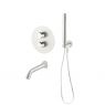 Zestaw Oltens Katla zestaw wannowo-prysznicowy podtynkowy termostatyczny nikiel 36610910 zdj.1