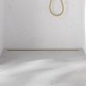 Oltens Langan Slim shower drain straight 70 cm, glossy gold/brushed gold 30010800 zdj.5