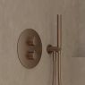 Oltens Katla thermostatische Unterputzdusch- und Wannenbatterie, gebürstetes Kupfer 34600610 zdj.3