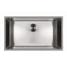 Oltens Stalvask single-bowl steel sink 76x44 cm polished steel 71102100 zdj.1
