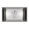 Oltens Hydda single-bowl steel sink 76x44 cm polished stainless steel 71105100 zdj.1