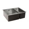 Oltens Hydda 1.5-bowl steel sink 58x44 cm polished stainless steel 71201100 zdj.3