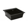 Oltens Gravan one-bowl granite sink 57x51.5 cm black matt 72000300 zdj.3